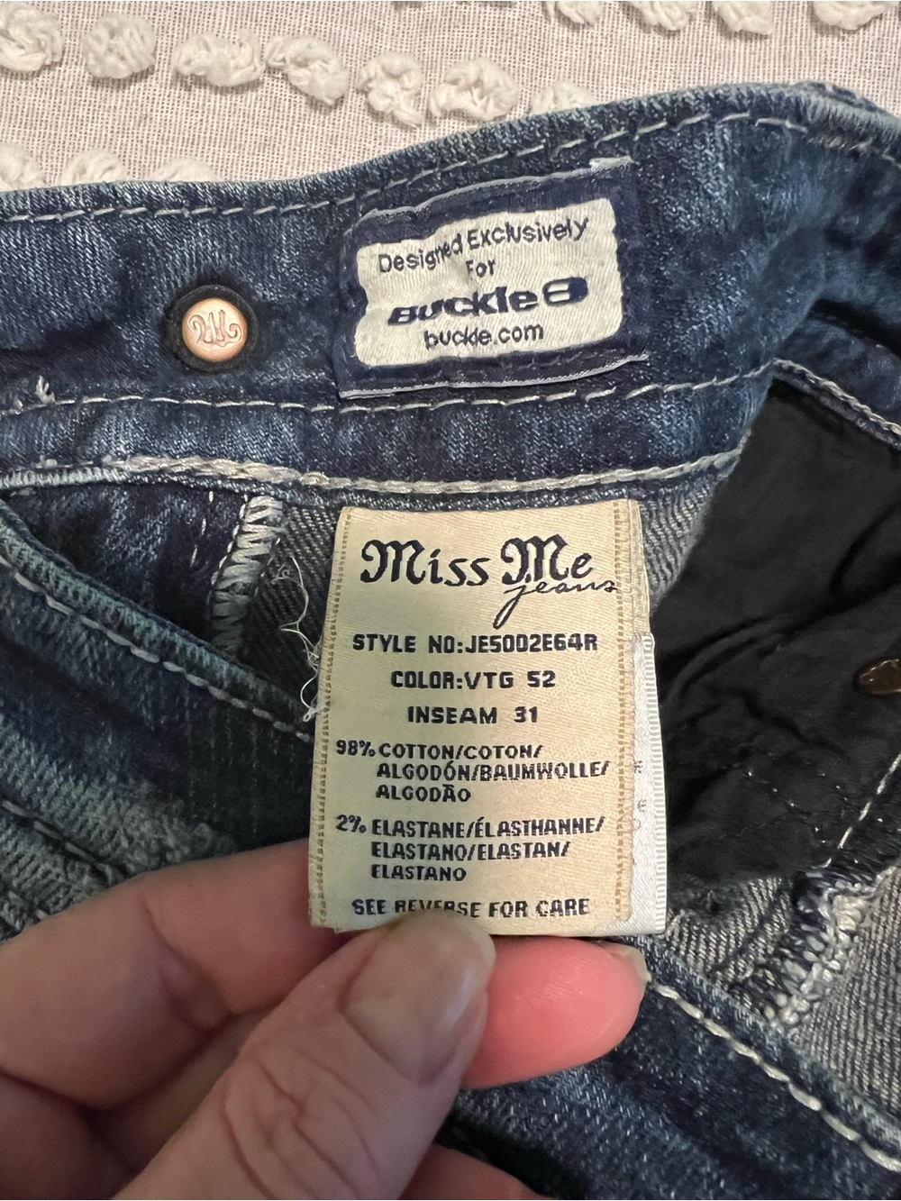 Miss Me jeans from Buckle - Picture 4 of 4